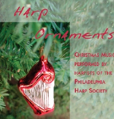 Harp Ornaments